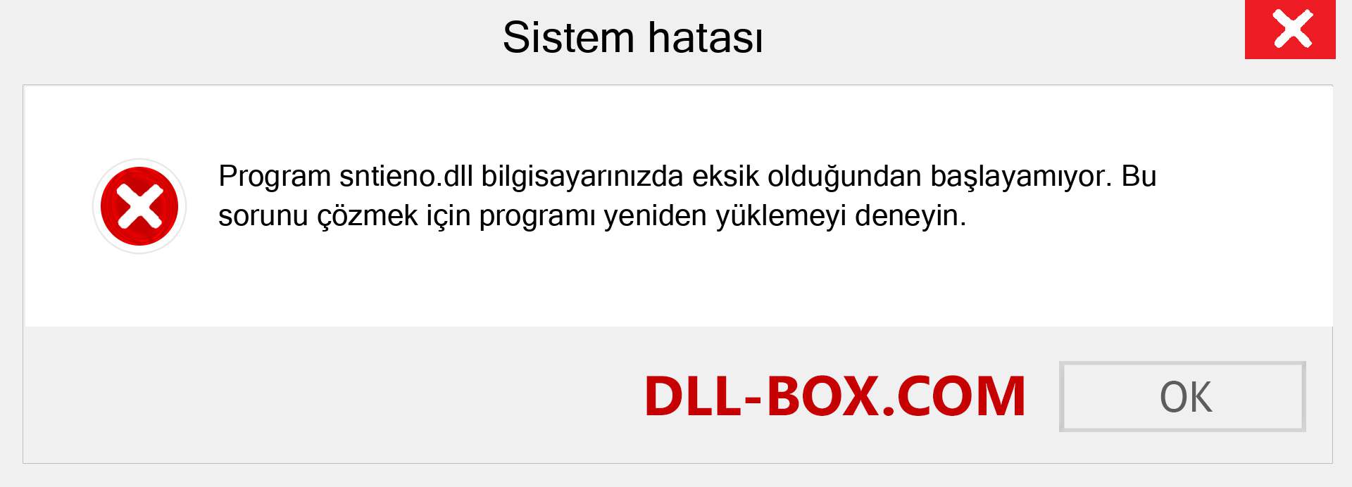 sntieno.dll dosyası eksik mi? Windows 7, 8, 10 için İndirin - Windows'ta sntieno dll Eksik Hatasını Düzeltin, fotoğraflar, resimler